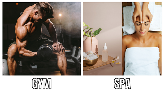 Gym and spa
